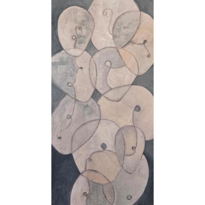 Obraz olejny z serii "Człowieczeństwo nr 17"