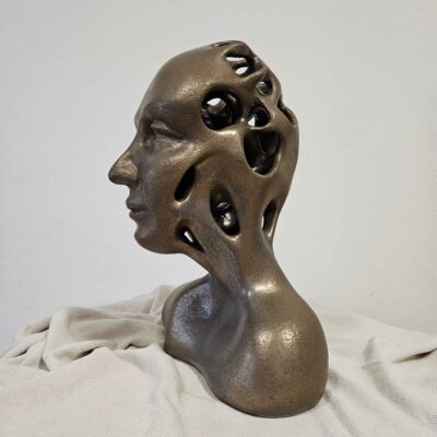 Rzeźba ceramiczna "Minerva nr 2"