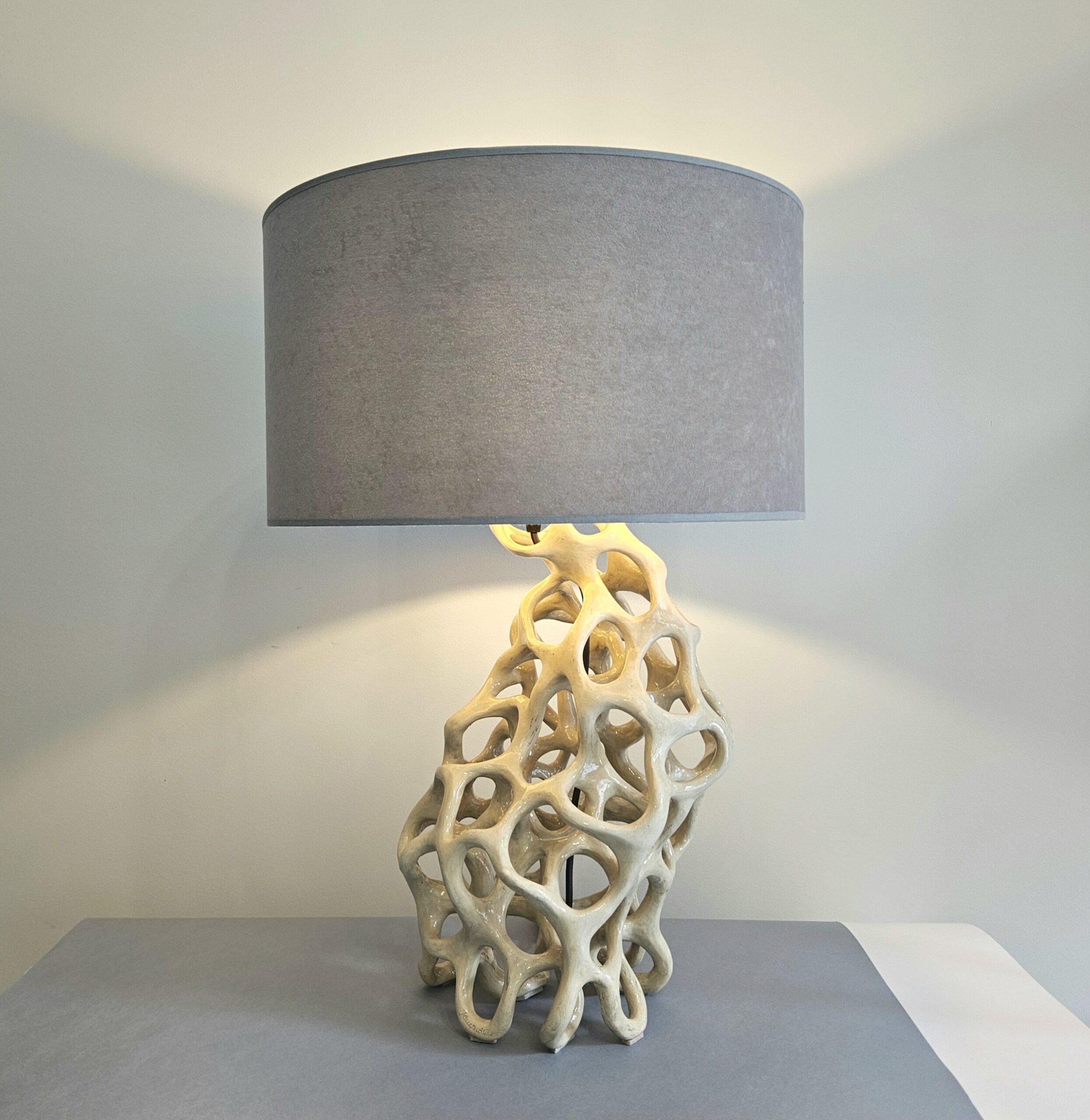 Lampa ceramiczna pt. "Organika"