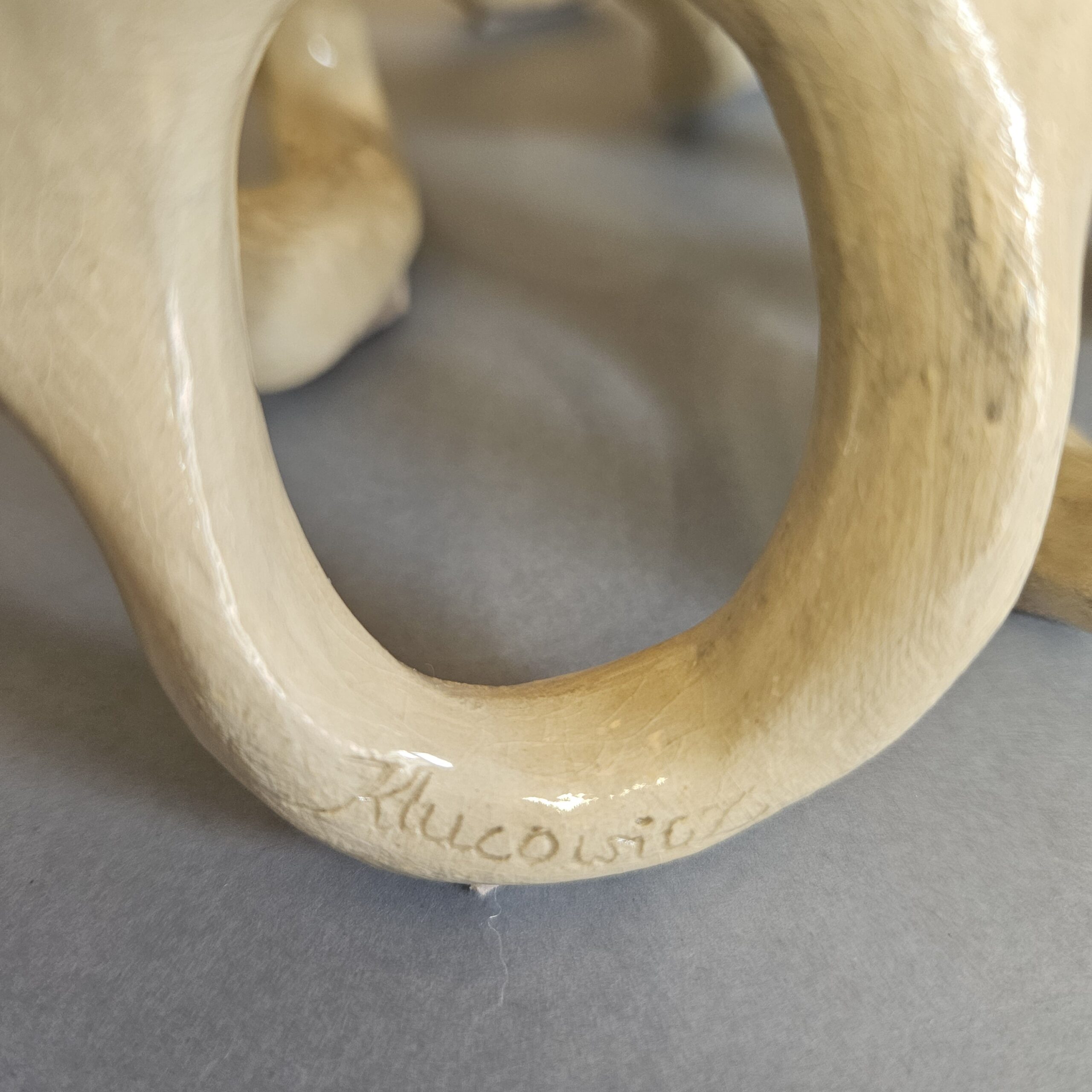 Lampa ceramiczna pt. "Organika" - obrazek 6