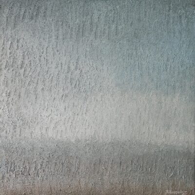 Obraz olejny "Pejzaż deszczowy"